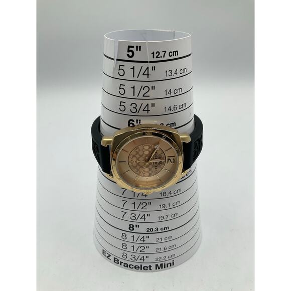 Coach Watch- about 36 mm, Black/Gold main image 8